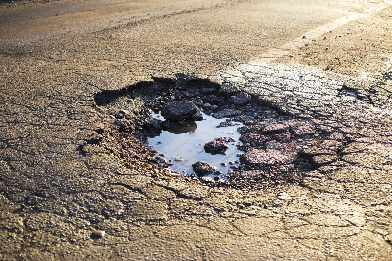 Asphalt Pothole Filling