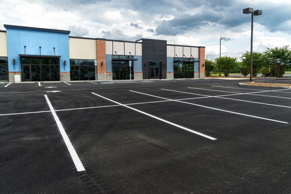 Parking Lot Blacktopping in Rocklin