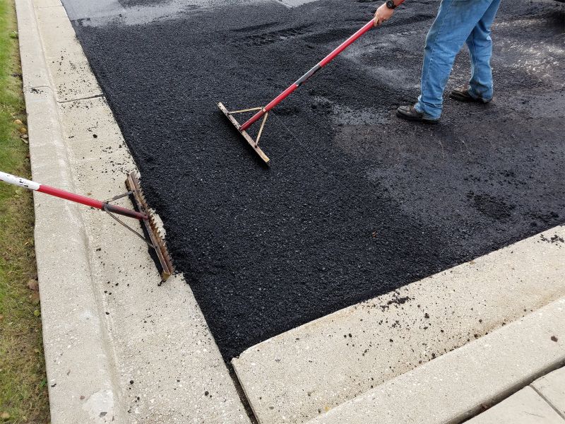Summer Asphalt Curing