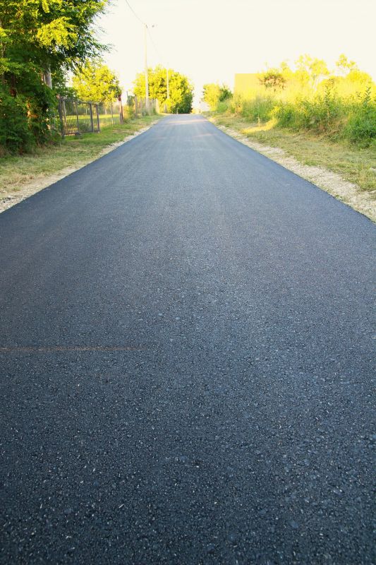 Newly Paved Driveway