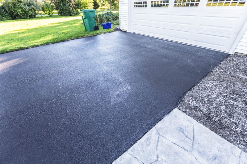 Finished Blacktop Driveway